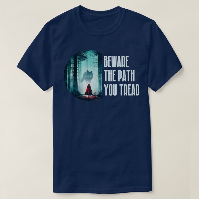 Little Red Riding Hood The Brothers Grimm Fairy Ta T-Shirt (Design Front)