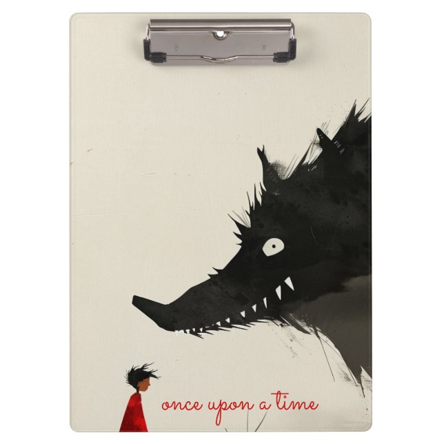 Little Red Riding Hood & the Evil Wolf Clipboard (Front)