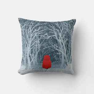 Little Red Riding Hood Throw Pillow