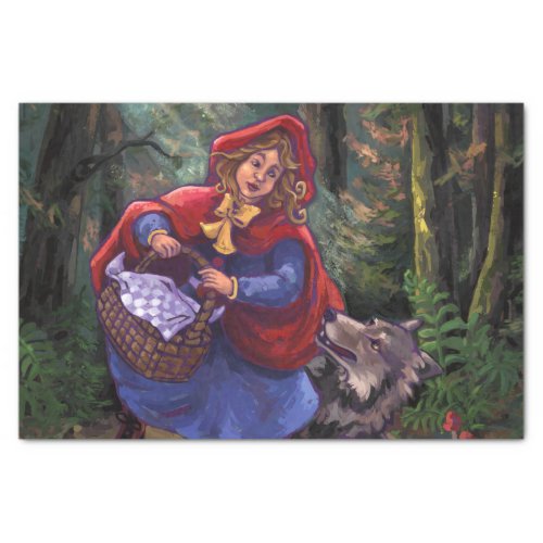 Little Red Riding Hood Tissue Paper