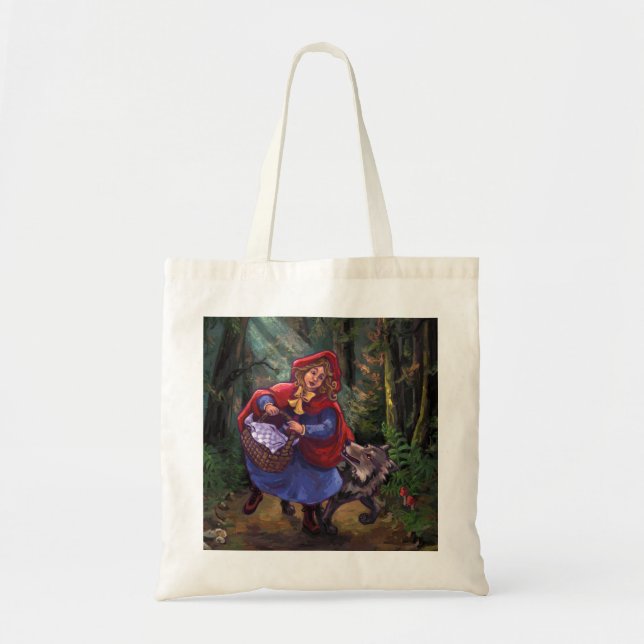 Little Red Riding Hood Tote Bag (Front)