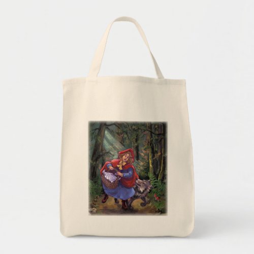 Little Red Riding Hood Tote Bag