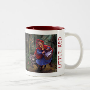Little Red Riding Hood Two-Tone Coffee Mug