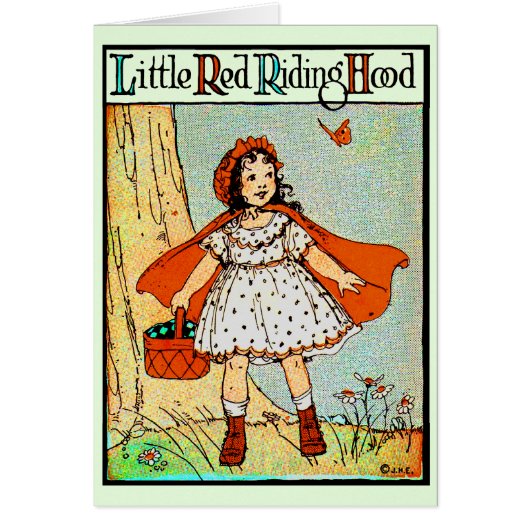 Little Red Riding Hood Vintage Cute (Front)