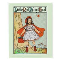 Little Red Riding Hood Vintage Cute