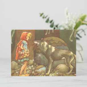 Little Red Riding Hood, Vintage Fairy Tale