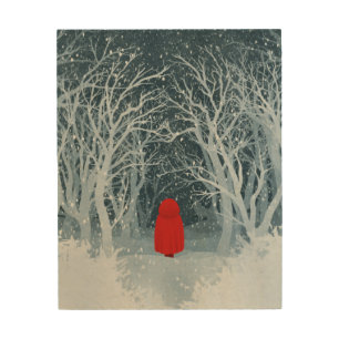 Little Red Riding Hood Wood Wall Art