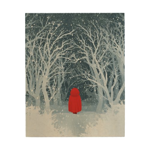 Little Red Riding Hood Wood Wall Art