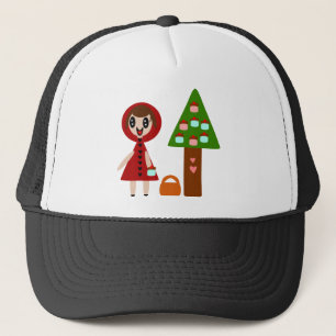 Little Red Riding Hood's Cupcake Tree Trucker Hat