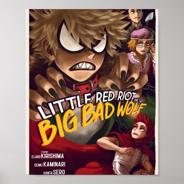 Little Red Riot and the Big Bad Wolf  Poster (Front)