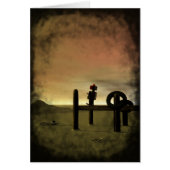 Little Red Robot Card (Front)