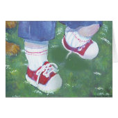 Little Red Sneakers (Front Horizontal)