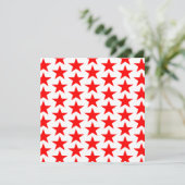 Little Red Stars Pattern (Standing Front)