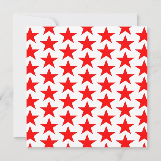 Little Red Stars Pattern (Front)