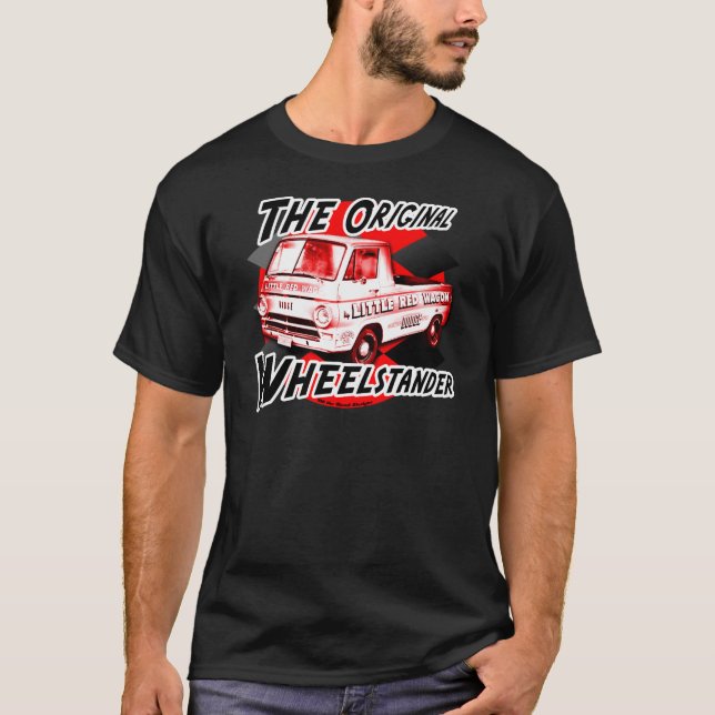 Little Red Wagon design T-Shirt (Front)