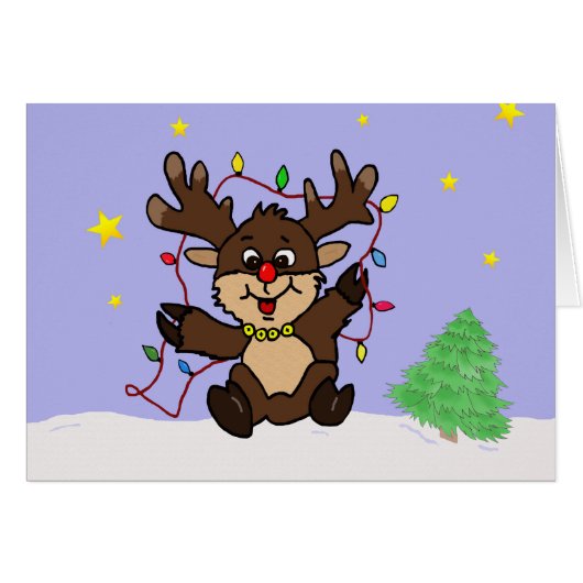 Little Reindeer Cards (Front Horizontal)