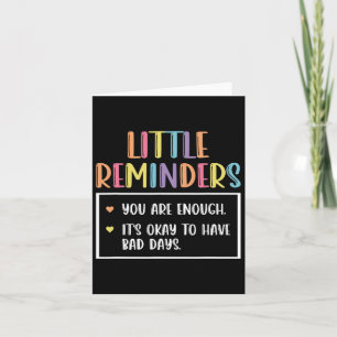 Little Reminder Mental Health Counselor 1 Card