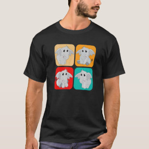 Little Retro Elephants I Kids I Toddler Elephant T-Shirt