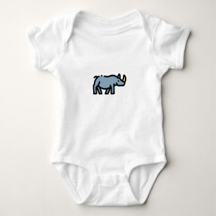 Little Rhino Baby Bodysuit
