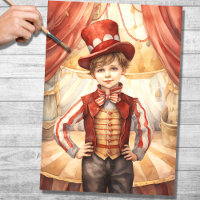 Little Ringmaster 5 Decoupage Paper