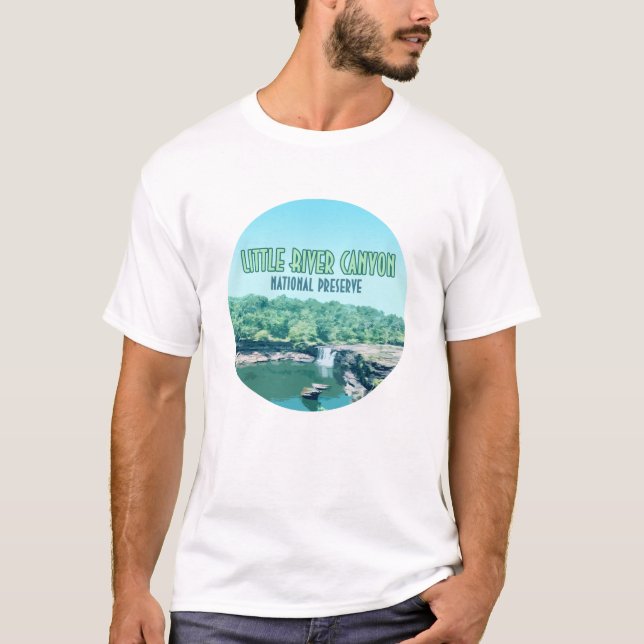Little River Canyon National Preserve Alabama T-Shirt (Front)