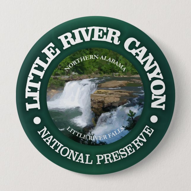 Little River Nat. Preserve (OBP) Button (Front)