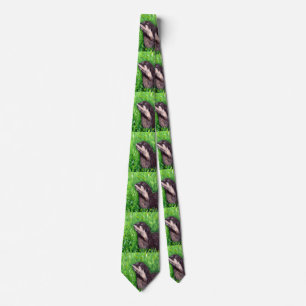 Little River Otter Painting Neck Tie