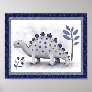Little Roar Dinosaur - Stegosaurus Poster