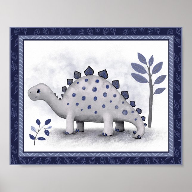 Little Roar Dinosaur - Stegosaurus Poster (Front)