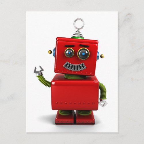 Little Robot Postcard