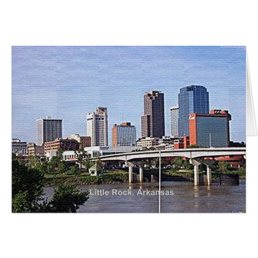 Little Rock, Arkansas Cards (Front Horizontal)