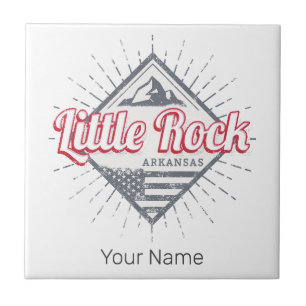 Little Rock Arkansas City United States USA Design Ceramic Tile