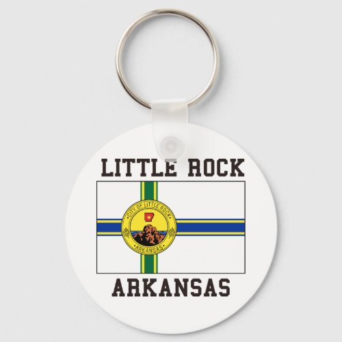 Little Rock Arkansas Keychain