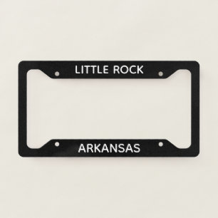 Little Rock, Arkansas License Plate Frame