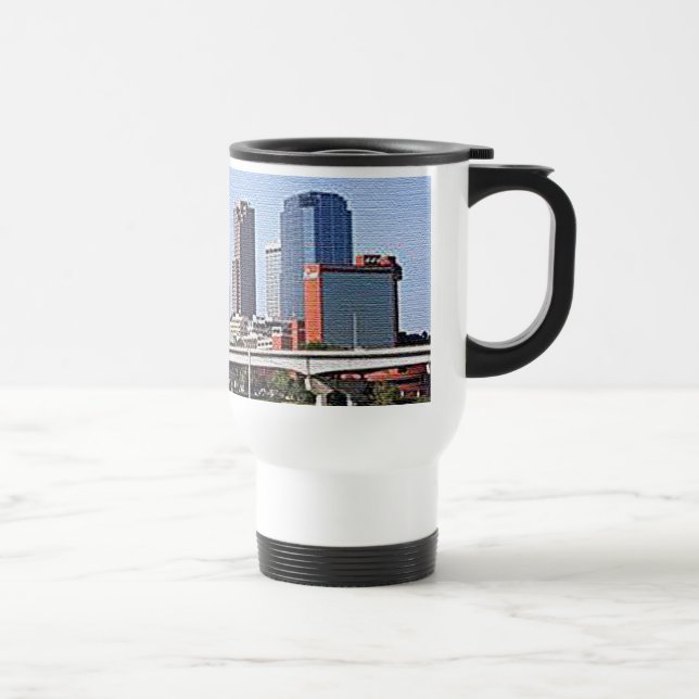 Little Rock, Arkansas Travel Mug (Right)
