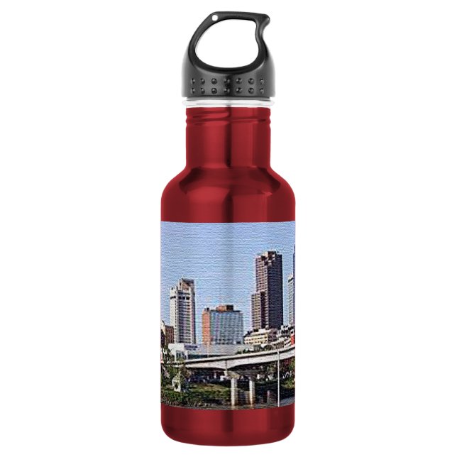 Little Rock, Arkansas Water Bottle (Front)