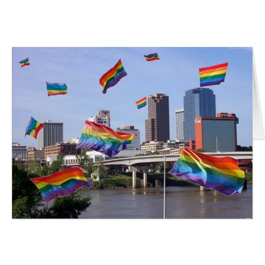 Little Rock Flying Pride Cards (Front Horizontal)