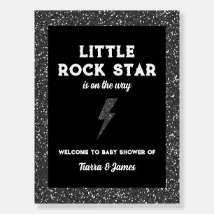 Little Rock Star Baby Shower Welcome Foam Board