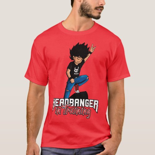 Little rockers headbanger in training T_Shirt