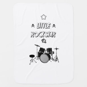 Little Rockstar - Rock Star Baby Baby Blanket