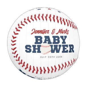 Little Rookie Baby Shower Favor Baseball