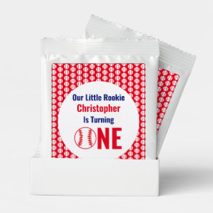Little Rookie Baseball 1st Birthday Lemonade Drink Mix