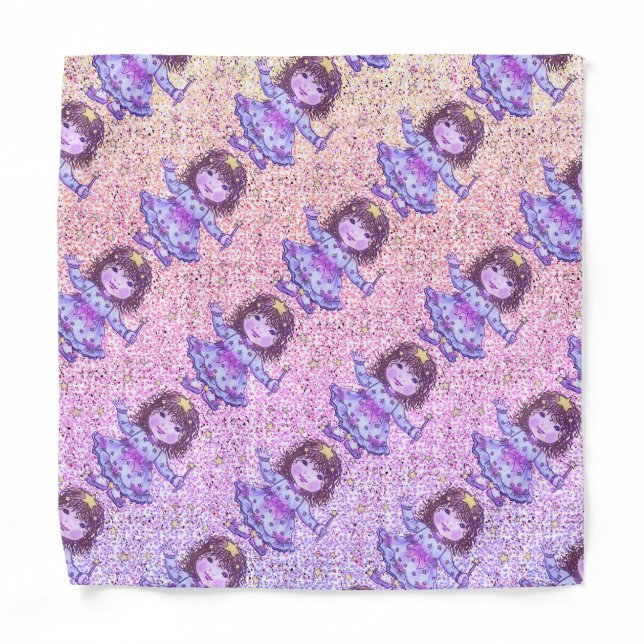 Little Rose Fairy Bandana (Front)