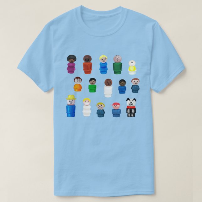 Little Round People in Your Neighborhood T-Shirt (Design Front)