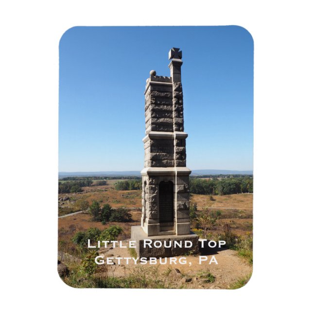 Little Round Top in Gettysburg PA Magnet (Vertical)