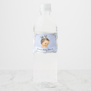 Personalized Little Prince Water Bottle Labels