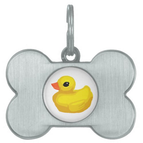 Little Rubber Ducky Pet ID Tag