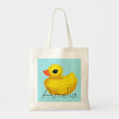Little Rubber Ducky Tote Bag