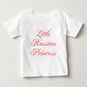 Little Russian Princess Baby T-Shirt