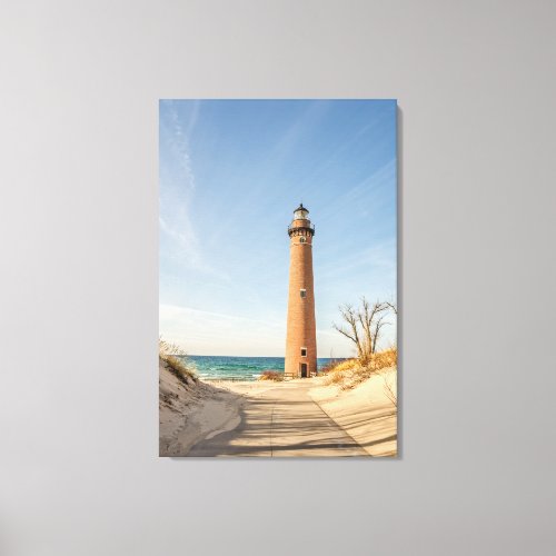 Little Sable Point Lighthouse Canvas Print